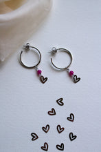 Carica l'immagine nel visualizzatore di Gallery, Cerchi Stringimi - Argento, Icy Jade e Cristallo di rocca - Collezione Crazy in Love