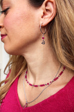 Carica l'immagine nel visualizzatore di Gallery, Cerchi Stringimi - Argento, Icy Jade e Cristallo di rocca - Collezione Crazy in Love