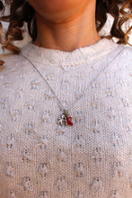 Carica l'immagine nel visualizzatore di Gallery, Charm Bastoncino di Zucchero Argento - Charm in ottone di alta qualità - Collezione Charm