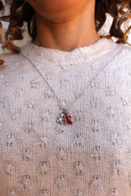 Carica l'immagine nel visualizzatore di Gallery, Charm Omino Pan di Zenzero Argento - Charm in ottone di alta qualità - Collezione Charm