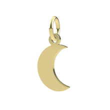 Carica l'immagine nel visualizzatore di Gallery, Charm Luna Nera - In argento 925 placcato oro - Collezione Charm