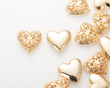 Carica l'immagine nel visualizzatore di Gallery, Charm Scrigno Cuore - Charm in ottone di alta qualità - Collezione Charm