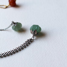 Carica l'immagine nel visualizzatore di Gallery, Charm Zucca Verde - In pietra naturale avventurina verde - Collezione Charm