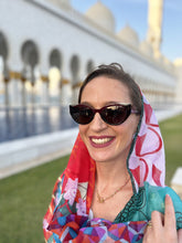 Carica l'immagine nel visualizzatore di Gallery, Collana Abu Dhabi - Girocollo in argento e pietra di sole - Collezione World Tour