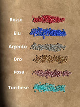 Carica l'immagine nel visualizzatore di Gallery, Collana Anema e Core - Pendente in perline giapponesi Miyuki - Collezione Terra Mia