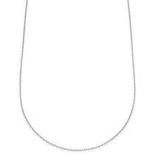 Carica l'immagine nel visualizzatore di Gallery, Collana Cable Argento 80 cm - In acciaio inossidabile waterproof - Collezione Charm (copia)