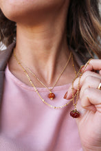 Carica l'immagine nel visualizzatore di Gallery, Charm Zucca Verde - In pietra naturale avventurina verde - Collezione Charm