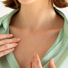 Carica l'immagine nel visualizzatore di Gallery, Collana Cable Oro 50 cm - In acciaio inossidabile waterproof - Collezione Charm