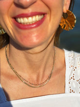 Carica l'immagine nel visualizzatore di Gallery, Collana Luce di Mezzogiorno - Doppio girocollo waterproof - Le Isole del Mediterraneo - Collezione World Tour 1