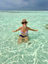 Carica l'immagine nel visualizzatore di Gallery, Collana Mnemba - Realizzata a mano in diaspro rosa, tormalina e argento - Collezione World Tour