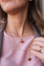 Carica l'immagine nel visualizzatore di Gallery, Collana Micropallini Oro - In argento 925 placcato oro - Collezione Charm