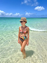 Carica l'immagine nel visualizzatore di Gallery, Collana Zanzibar - Realizzata a mano in amazzonite, pietra di sole e argento - Collezione World Tour