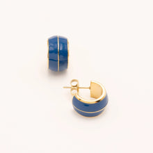 Carica l'immagine nel visualizzatore di Gallery, Orecchini Chupa Blu - In acciaio inossidabile waterproof - Collezione Bohm