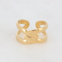 Carica l'immagine nel visualizzatore di Gallery, Anello Duo - In acciaio inossidabile waterproof - Collezione Bohm