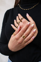 Carica l'immagine nel visualizzatore di Gallery, Anello Duo - In acciaio inossidabile waterproof - Collezione Bohm