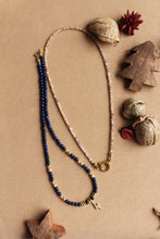 Carica l'immagine nel visualizzatore di Gallery, Collana Pink Lake - Girocollo in pietra di luna - Collezione World Tour