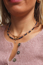 Carica l'immagine nel visualizzatore di Gallery, Collana Pink Lake - Girocollo in pietra di luna - Collezione World Tour