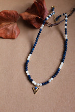 Carica l'immagine nel visualizzatore di Gallery, Collana Cleopatra - In agata e madreperla - Collezione Etnic