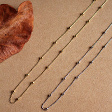 Carica l'immagine nel visualizzatore di Gallery, Collana Rosario - In argento e placcato oro - Collezione Basic