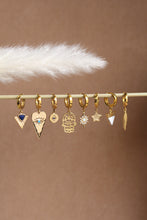 Carica l'immagine nel visualizzatore di Gallery, Mono Orecchino I'm A Star - Cerchietto e ciondolo stella in argento - Collezione Mono Orecchini