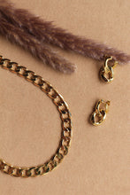 Carica l'immagine nel visualizzatore di Gallery, Orecchini Elettra - Maglia Groumetta in ottone placcato - Collezione Basic