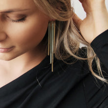 Carica l'immagine nel visualizzatore di Gallery, Orecchini Jada - Pendenti in acciaio inossidabile - Collezione Etnic