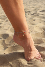 Carica l'immagine nel visualizzatore di Gallery, Cavigliera Stelle Argento - Realizzata a mano in argento - Collezione Signorina