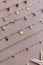 Carica l'immagine nel visualizzatore di Gallery, Cavigliera Stelle Argento - Realizzata a mano in argento - Collezione Signorina