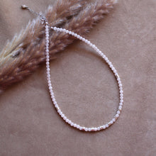 Carica l&#39;immagine nel visualizzatore di Gallery, Collana Bubble Zucchero Filato - Girocollo in giada e argento - Collezione Bubble
