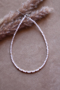 Collana Bubble Zucchero Filato - Girocollo in giada e argento - Collezione Bubble