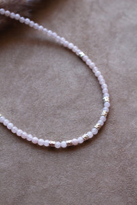 Collana Bubble Zucchero Filato - Girocollo in giada e argento - Collezione Bubble