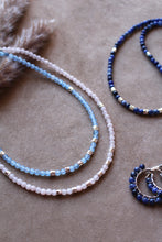 Carica l&#39;immagine nel visualizzatore di Gallery, Collana Bubble Zucchero Filato - Girocollo in giada e argento - Collezione Bubble
