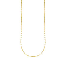 Carica l&#39;immagine nel visualizzatore di Gallery, Collana Cable Oro 50 cm - In acciaio inossidabile waterproof - Collezione Charm
