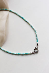 Collana Light Blue Lady - Girocollo in amazzonite - Collezione Abu Dhabi